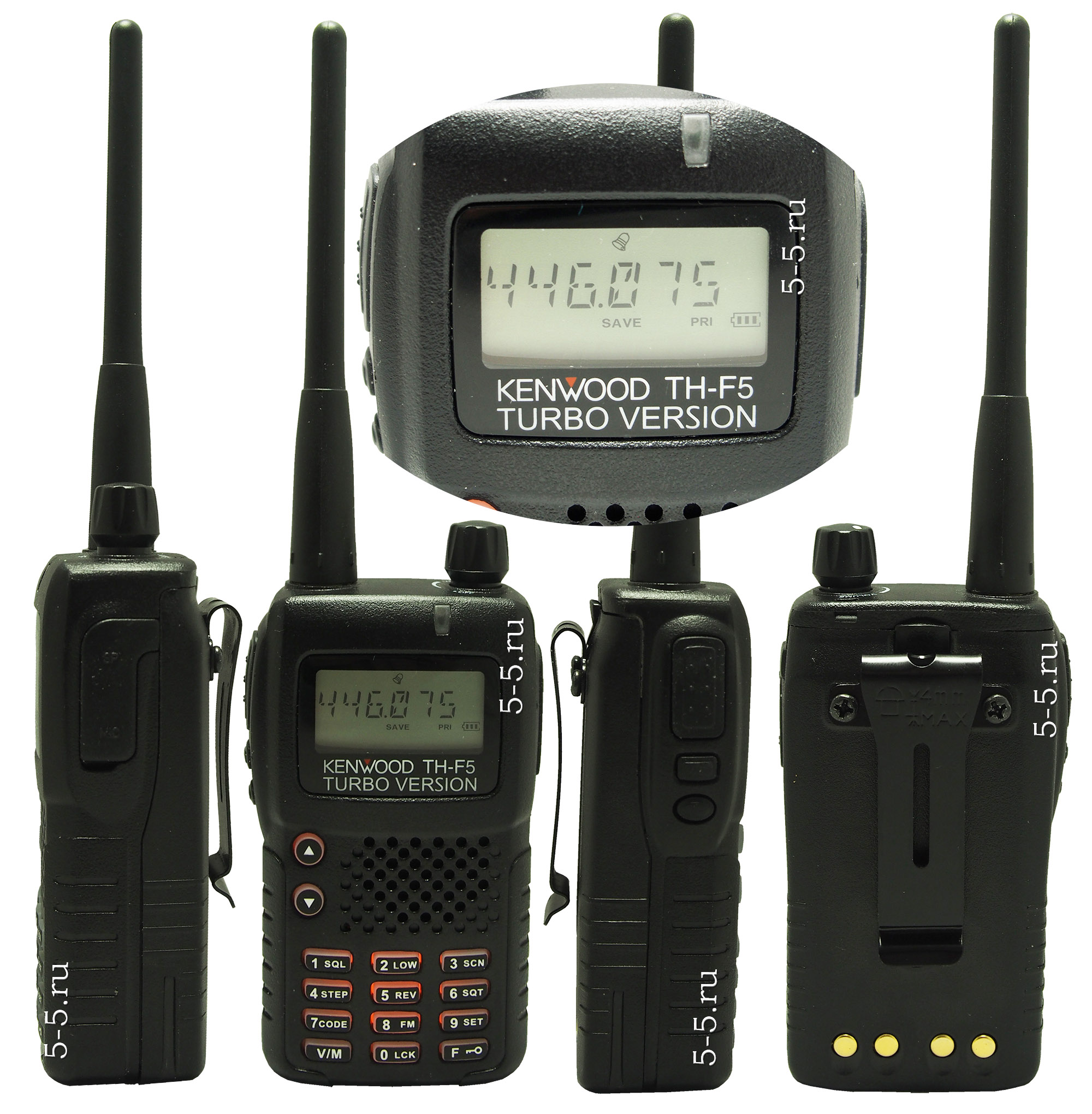Kenwood ТН-F5 (Turbo) Портативная радиостанция (400-470Мгц) — изображение 2